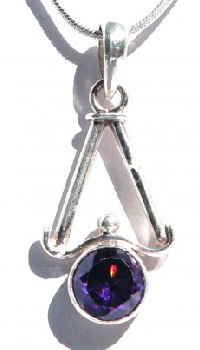 Tea Drop Pendent Amthyst SP-2008